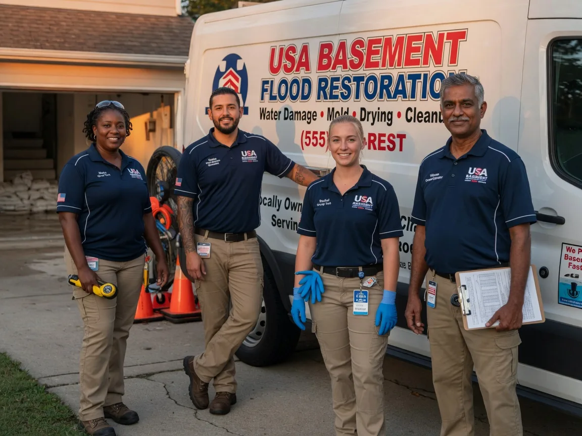 Basement Flood Cleanup company in Wallaceton, PA