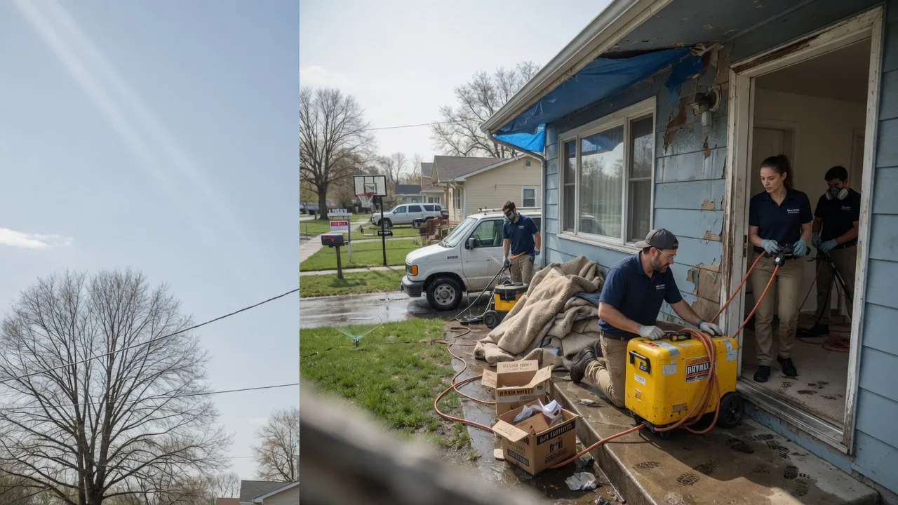 Basement Flood Cleanup in Wallaceton, PA near me